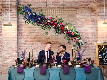 Modern Industrial Wedding Style