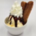 Churro sundae