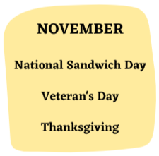November Holidays