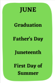 June Holidays
