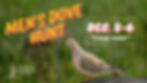Men's Dove Hunt