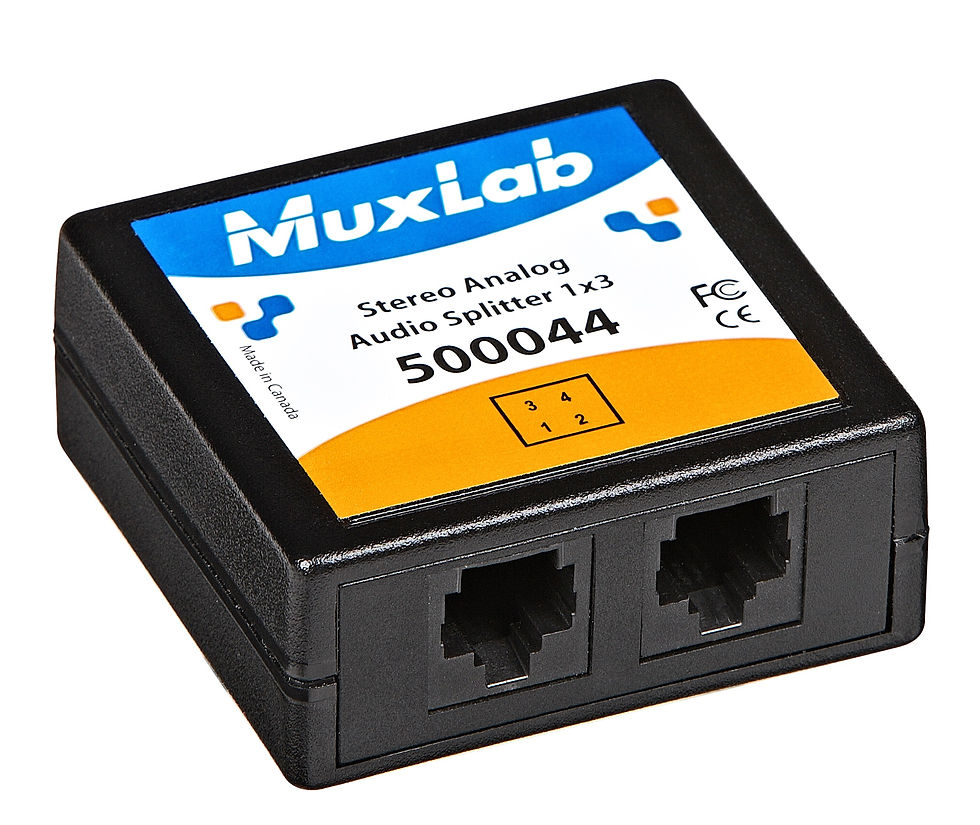 500044 - Stereo Analogue Splitter