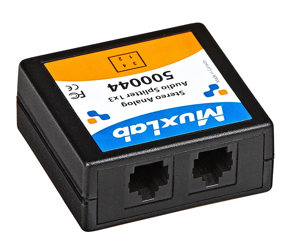 500044 - Stereo Analogue Splitter