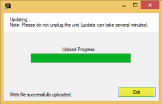 Upload Process Successful