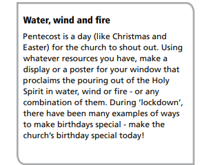 Sunday Worship May 31st - Pentecost