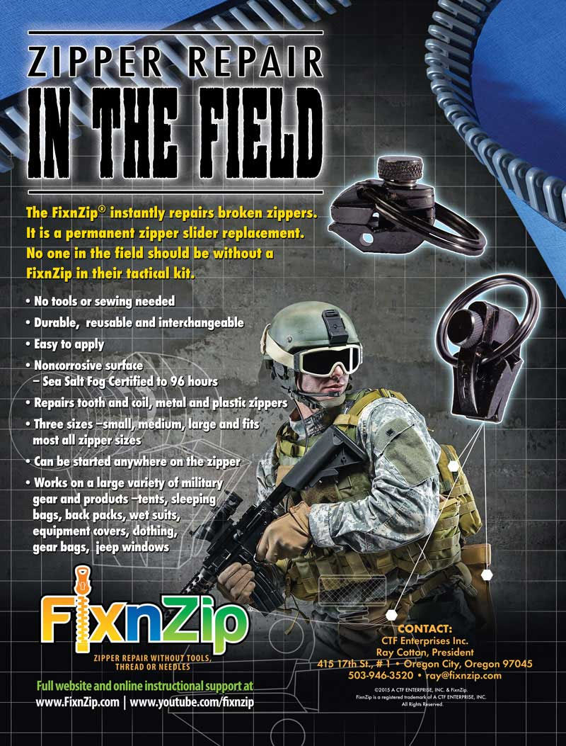 FixnZip Military Poster