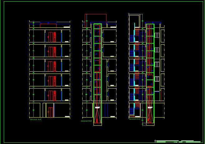 Miniatura: Proyecto de ASCENSOR en edificio plurifamiliar. Archivos Editables