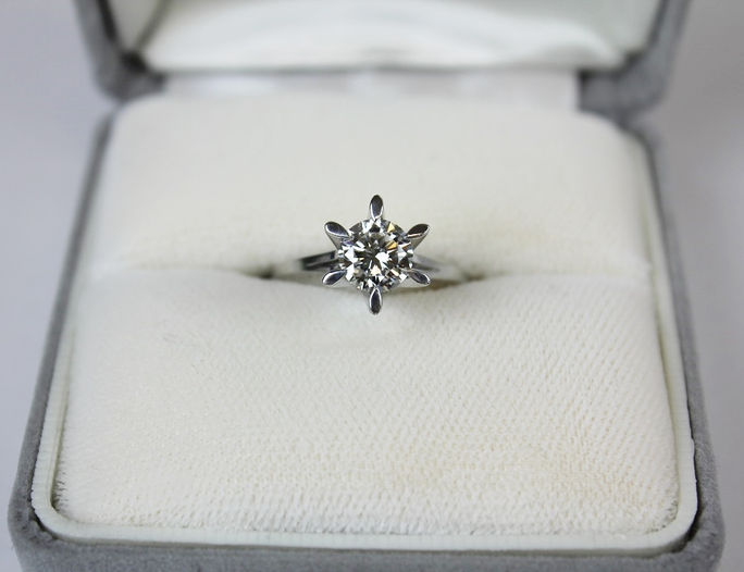 買取実績☆Pt900リング ダイヤモンド1.034ct 貴金属 宝石買取 今池 千種 池下 名古屋No.1高価買取