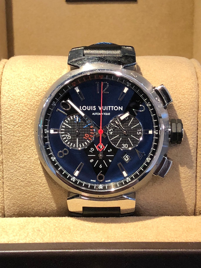 本日の買取実績☆ヴィトン　タンブール　クロノグラフ　時計　今池 千種 池下 名古屋No.1高価買取