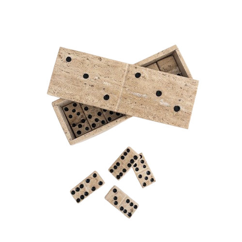 Travertine Domino Set