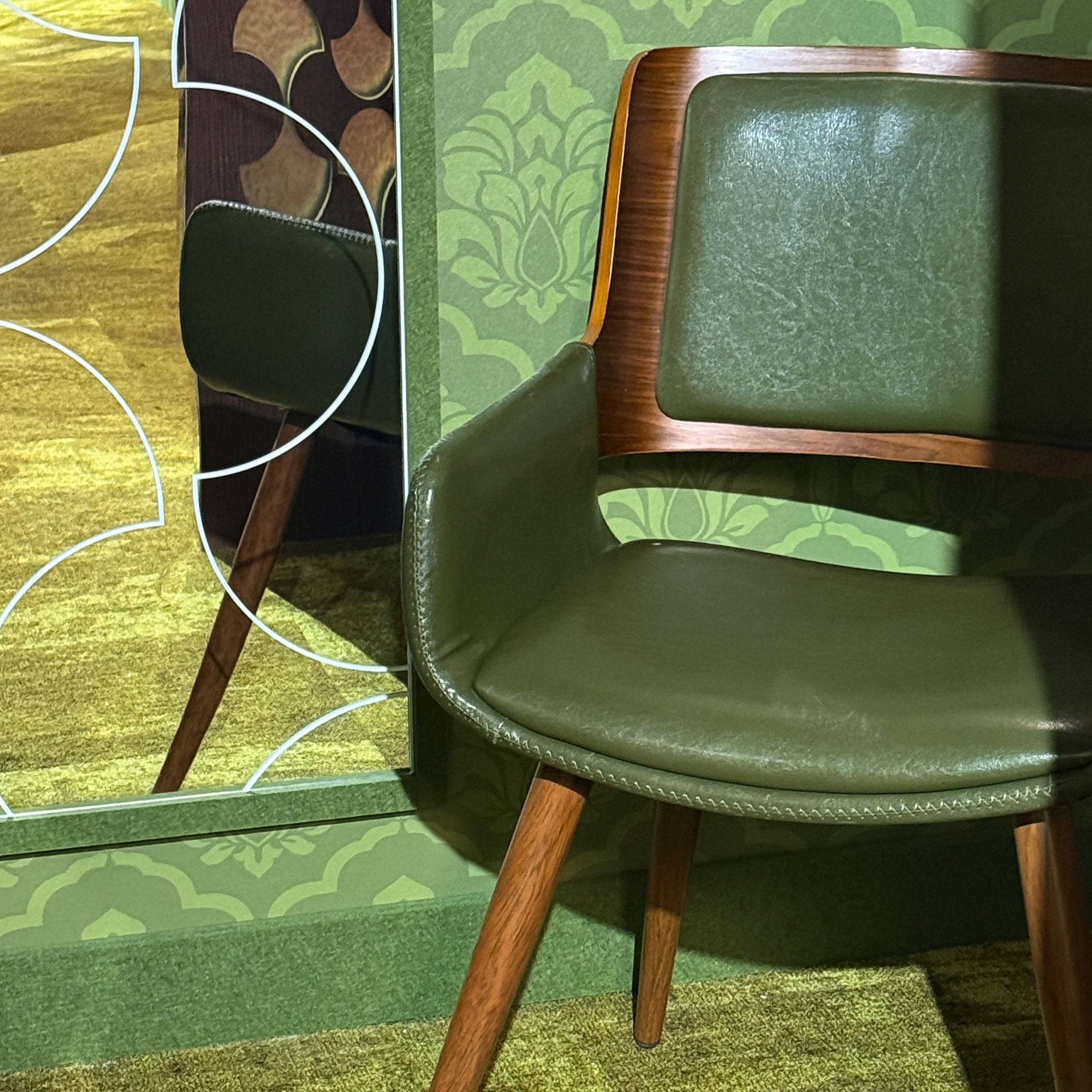 Green chair