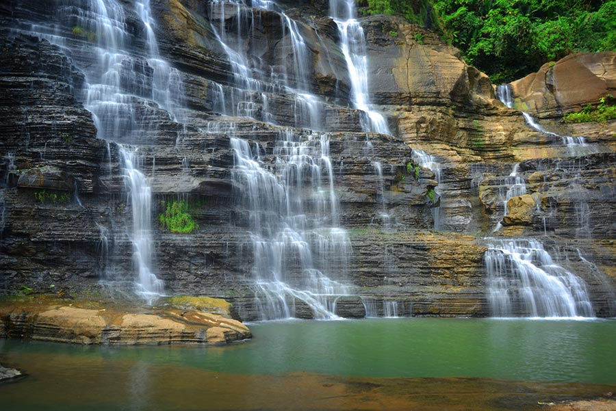 3D Şelale Yatağı Duvar Kağıdı | HD Nehir Yatağı Duvar Kağıtları | Bremen