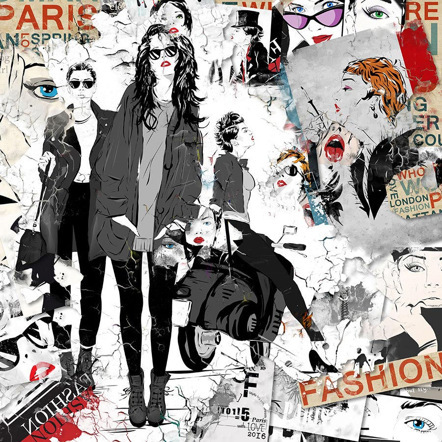 Cafe Duvar Kağıdı Örnekleri | Vintage Cafe Duvar Kağıtları