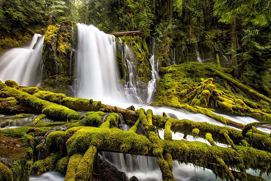 3D Tayland Milli Park Duvar Kağıdı | Full HD Şelale Görselli Duvar Kağıtları