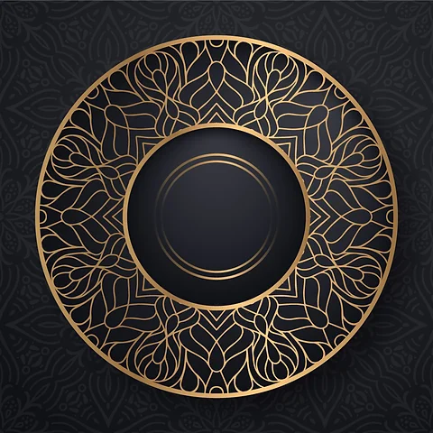 Altin Renkli Motifler Duvar Kagitlari Gold Motif Duvar Posteri Konya Meram 3d Duvar Kagidi