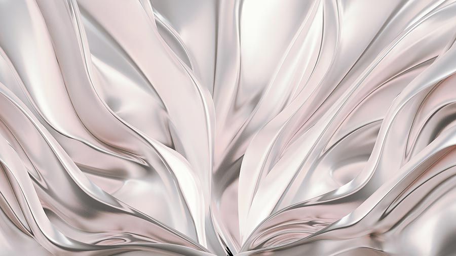 Full HD 3D Dalgalı Kumaş Duvar Kağıdı | Tekstil Desen Duvar Kaplamaları