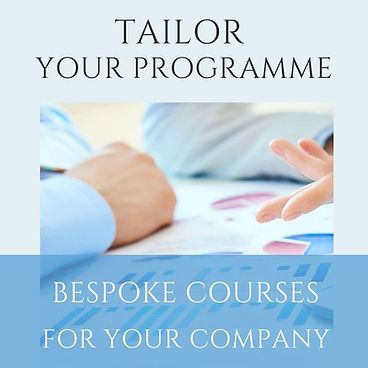 Tailor Your Programme