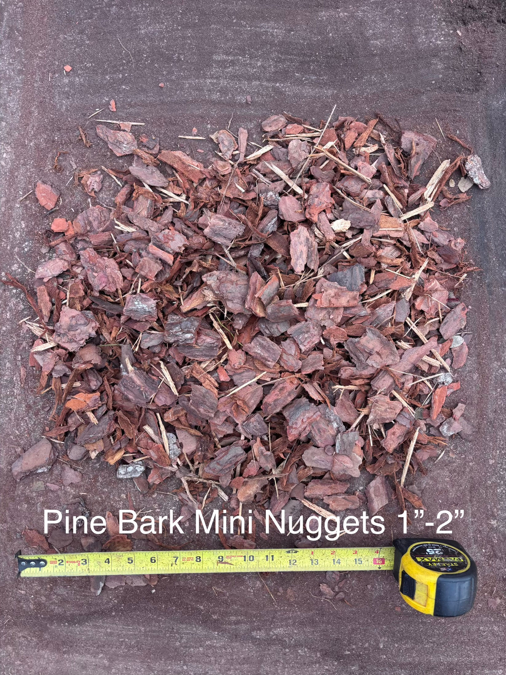 FOB Pine Bark Landscape Mini Mulch Nugget