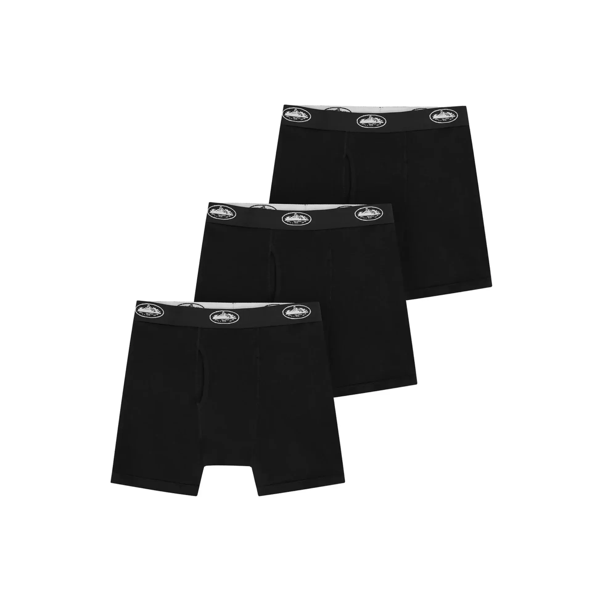 Pack de Cuecas Boxer Corteiz "Allstarz" Black (3 UNID.)