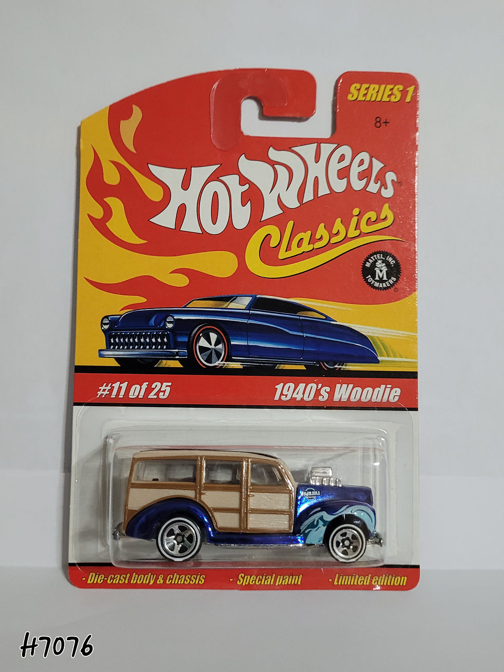 1940's WOODIE H7076BLU