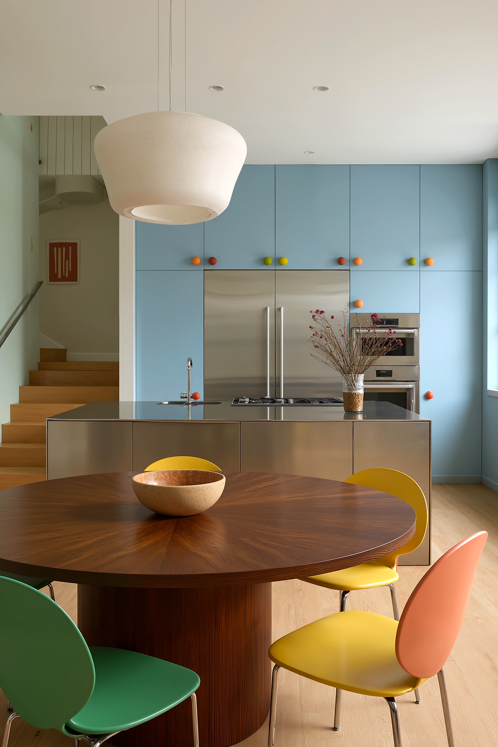 Projektovanje enterijera stan – moderan dnevni prostor sa premium evropskim nameštajem projektovan od strane Zios Studio