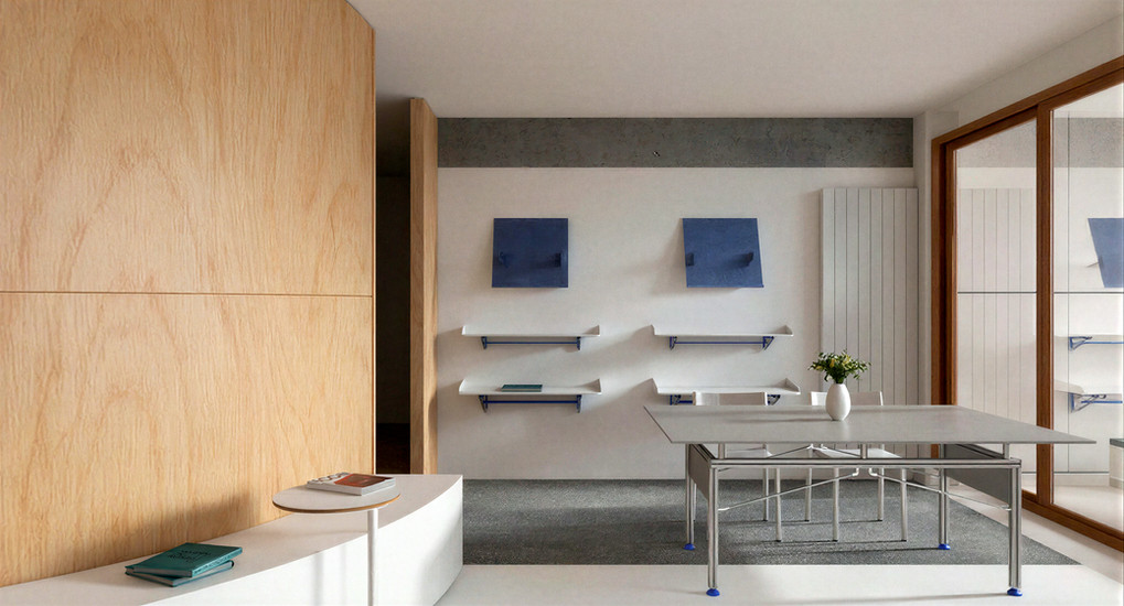 Interior architect Belgrade project showing modern office and apartment interior with premium Europe
