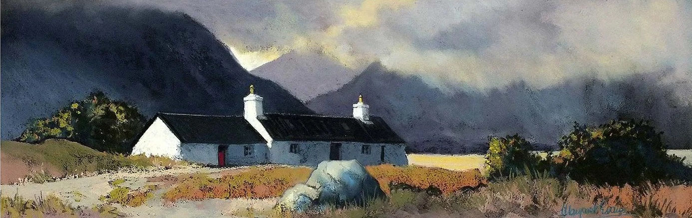 "Black Rock Cottage" by Margaret Evans Open Edition Print