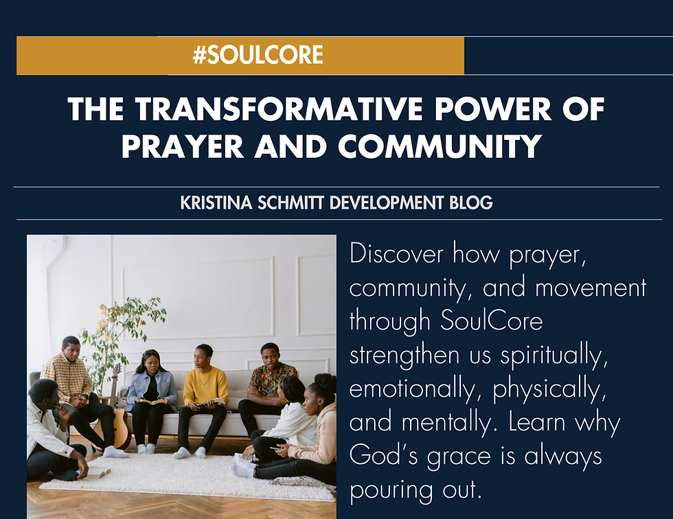 The Transformative Power of Prayer and Community with SoulCore | Strength for Spirit, Mind & Body