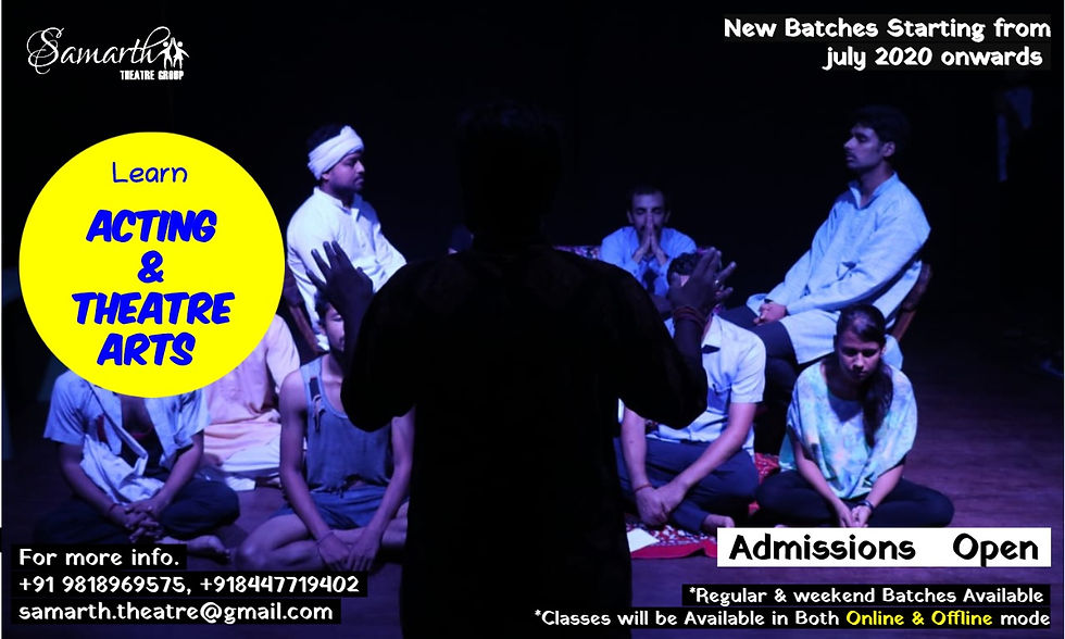 Learn Acting & Theatre Arts- 2020