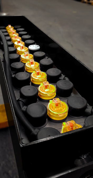 How to look after a Forklift Battery.