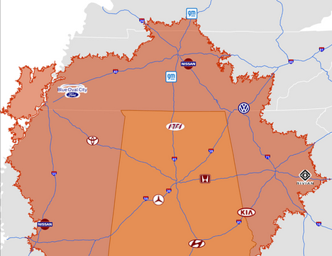 Car manufacturers in Jasper Alabama