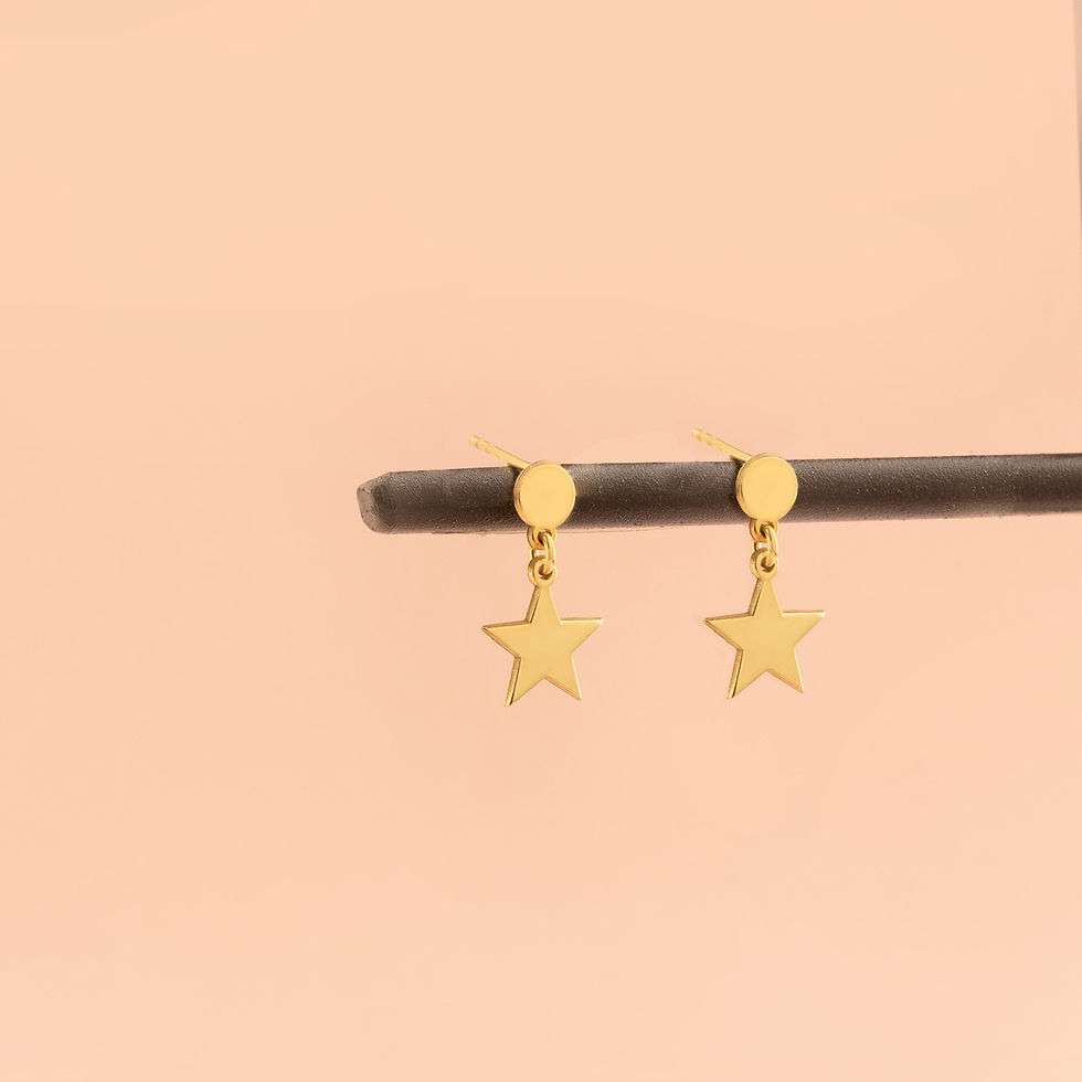 Thumbnail: Star Dangle Earrings