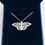 Thumbnail: Sterling Silver Monarch Butterfly Necklace - Birds Nest Design