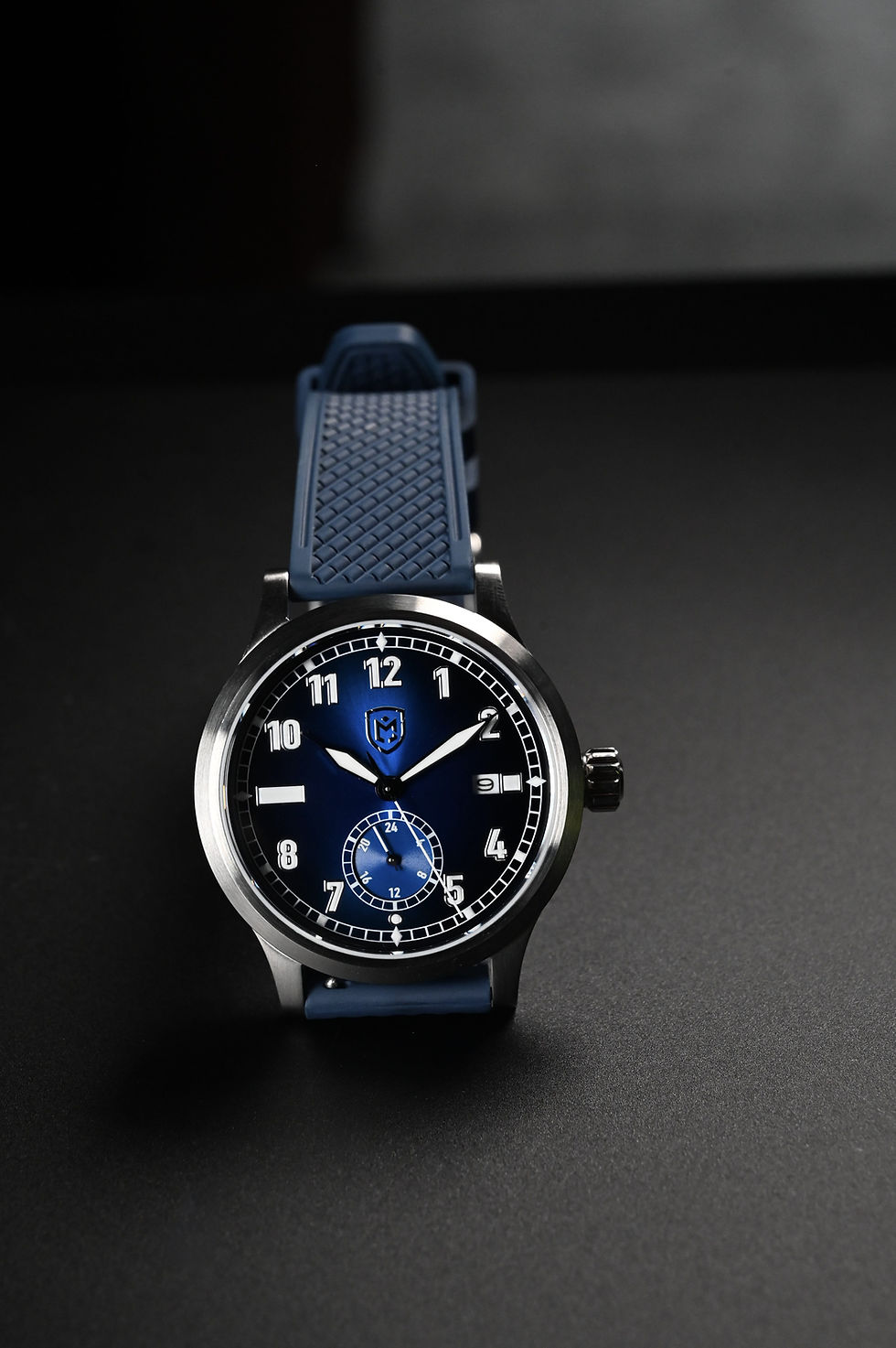 Thumbnail: Series No. 1 - "Layne" - Blue Fume Dial