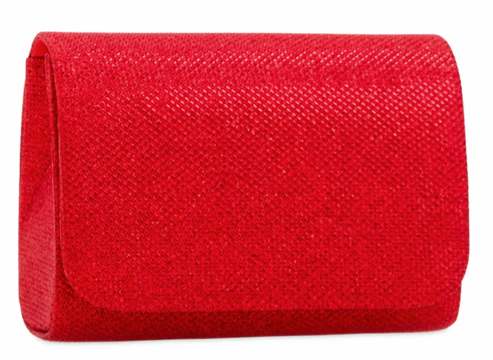 Thumbnail: Dazzling Red Sequin Clutch Bag.