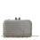 Thumbnail: Silver Diamante Tassel Evening Clutch