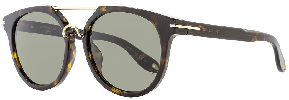 Thumbnail: Givenchy Oval Sunglasses GV7034/S 08670 Dark Havana/Gold 7034