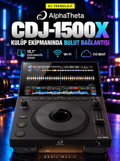 AlphaTheta CDJ-1500X ile Kulüplerde Bulut Bağlantısı ve Akıllı DJ Deneyimi