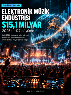 Elektronik Müzik Endüstrisi 2025te 15,1 Milyar Dolara Nasıl Ulaştı?