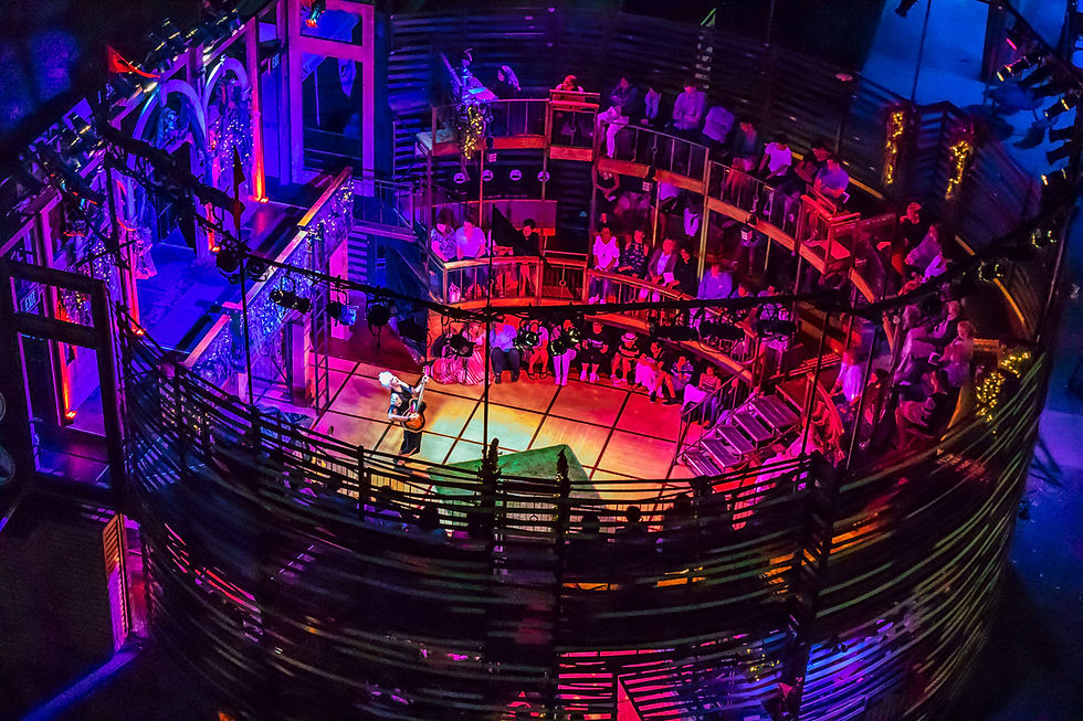 An overhead view of a past production of “A Midsummer Night’s Dream,” performed at the New Swan Shakespeare Festival. Photo courtesy of New Swan Shakespeare Festival/Paul Kennedy