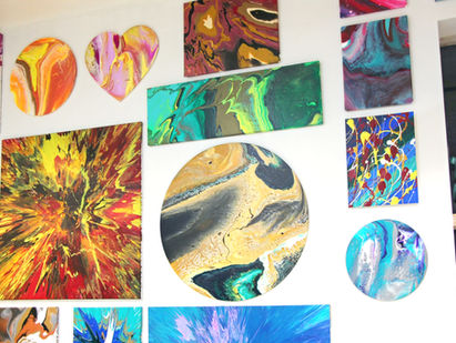 Orange County’s Bold New Art Wave Puts Paint, Resin and Color in Motion