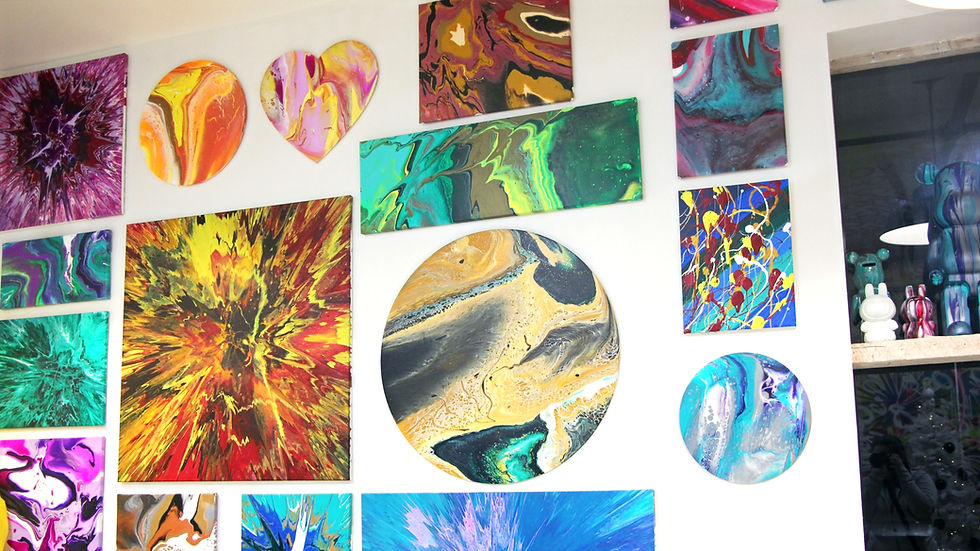 Orange County’s Bold New Art Wave Puts Paint, Resin and Color in Motion