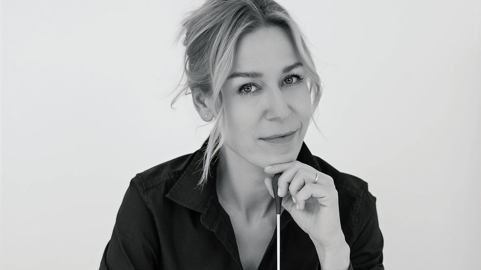 Pacific Symphony's new assistant conductor, Pola Benke. Photo courtesy of Pacific Symphony