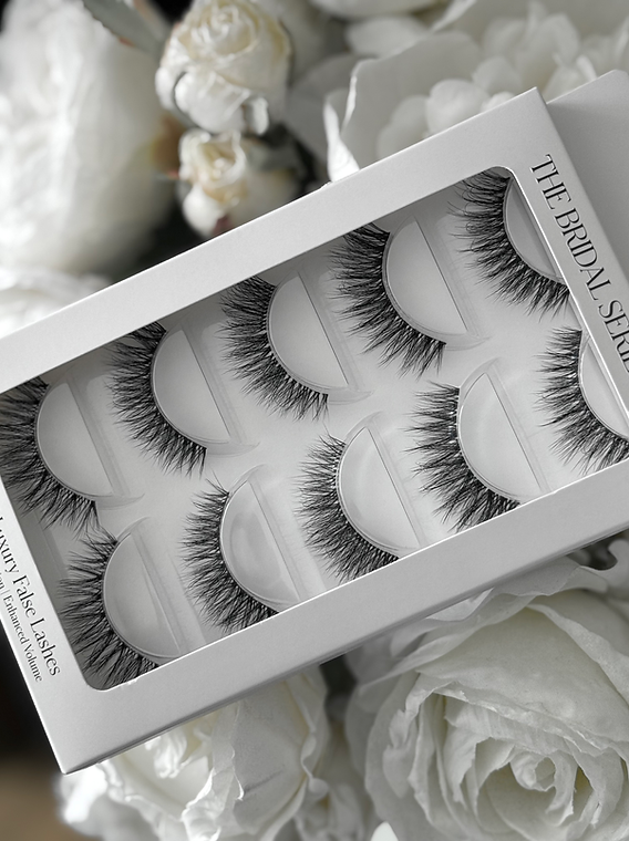 Assorted Bridal Luxury Wispy False Lashes by The Bridal Series Co.