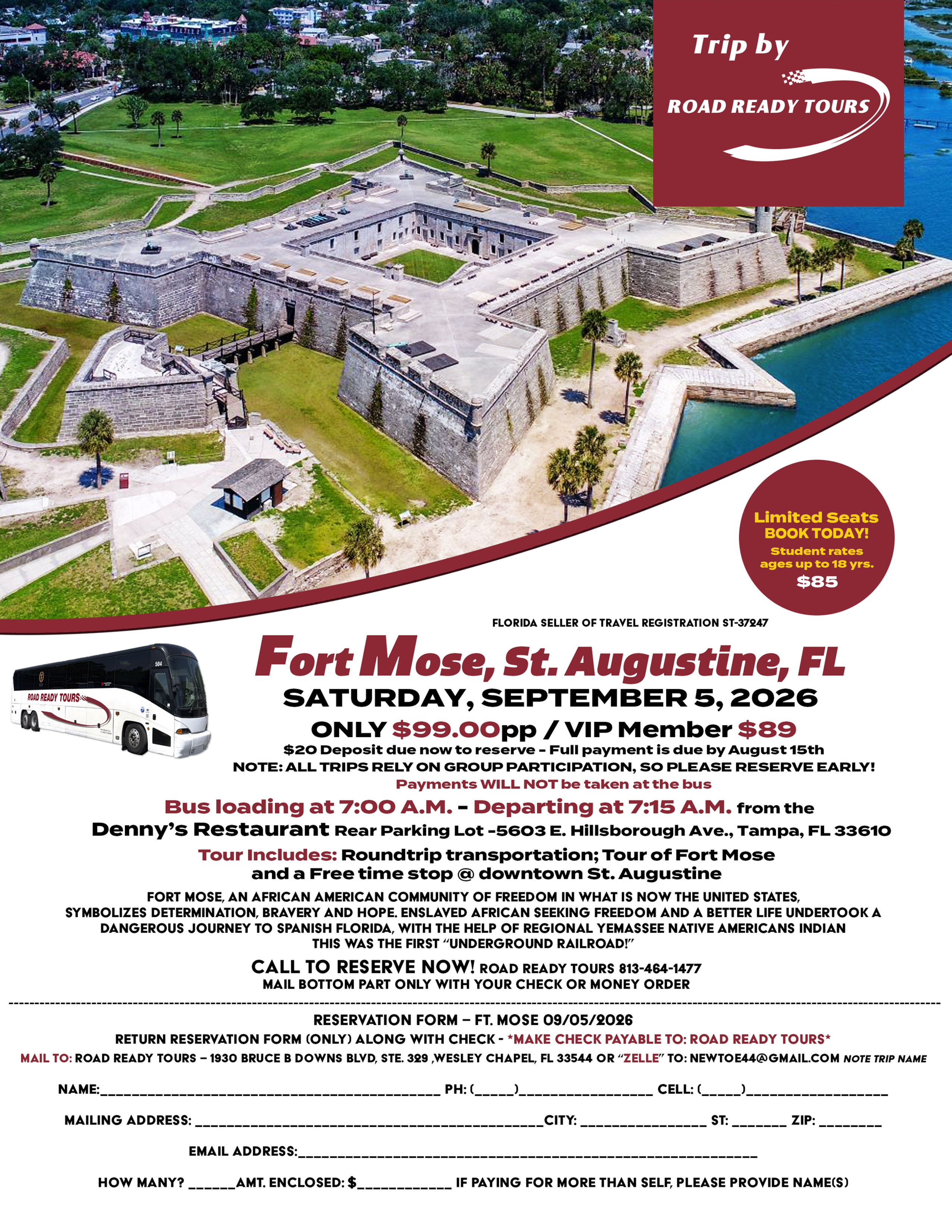 Fort Mose St. Augustine FL