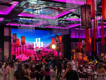 Pin Prestige Night Dinner with luxury event coordination and entertainment.