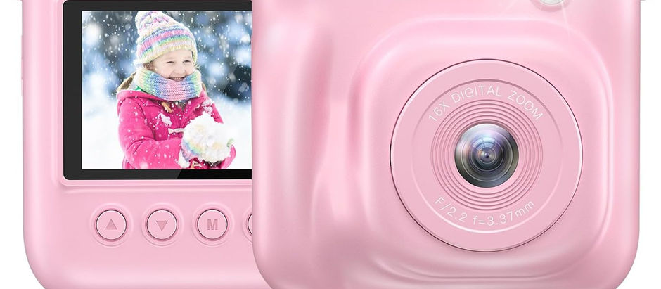 Kids Camera Instant Print, 48MP Selfie Digital Camera for Kids Christmas Birthday Gifts, 1080P Instant Print Cameras with Print Paper, 32GB Card, Toddle Toy for 4 5 6 7 8 9 Year Old Boys Girls