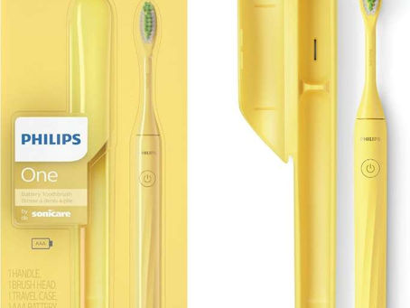 Philips Sonicare Battery Toothbrush, Mango Yellow, HY1100/02