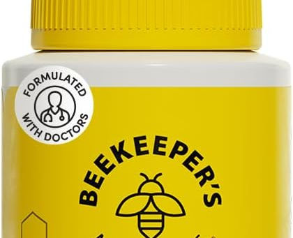 Beekeeper's Naturals - 95% Bee Propolis Extract, Natural Immune Support & Sore Throat Relief - Antioxidants, Keto, Paleo, Gluten-Free (1.0 oz)(Pack of 1)
