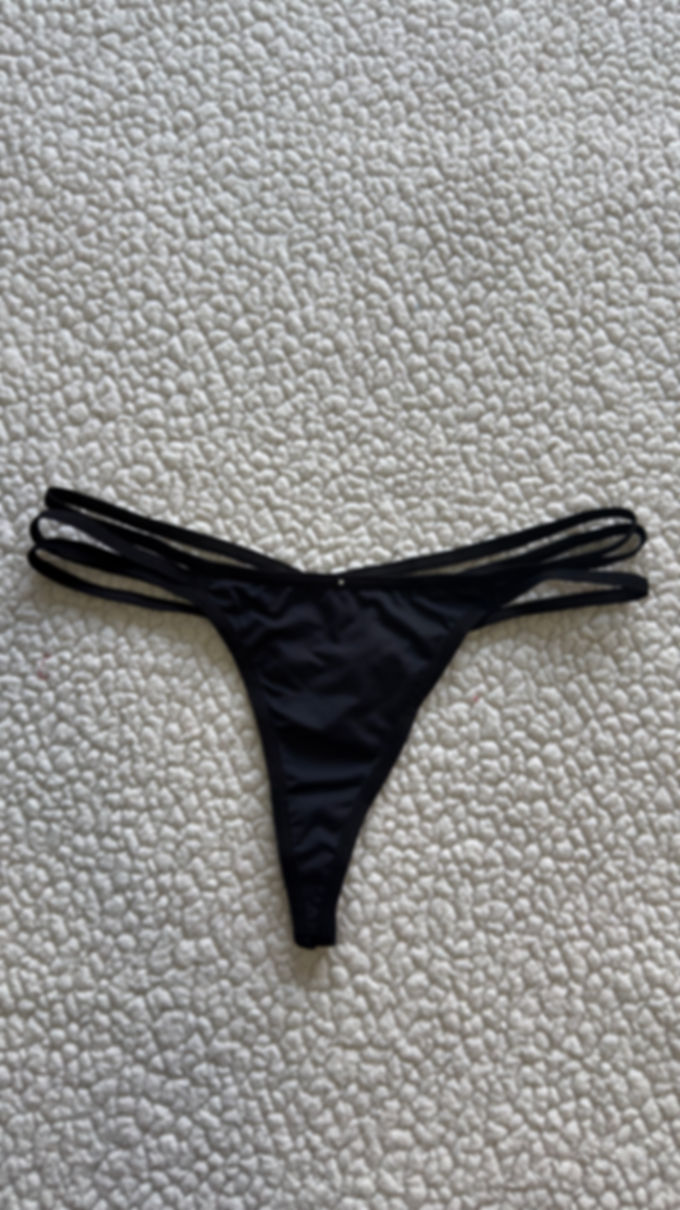 Midnight Straps Thong